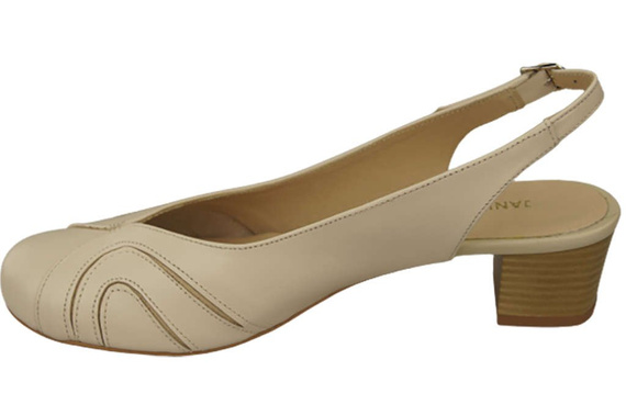 Dámská obuv Přírodní kůže Sandály Béžová 842 ElitaBut