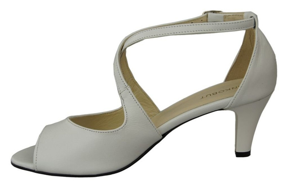 Dámská obuv Sandály White Natural Leather 115 ElitaBut