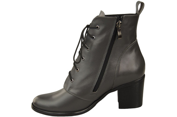 Dámské boty Graphite šněrovací zimní přírodní kůže 188 Z ElitaBut