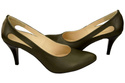 Dámská obuv Olive Leather pumps 166 ElitaBut