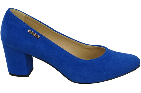 Dámská obuv Azure Natural Leather Suede pumps 106 ElitaBut