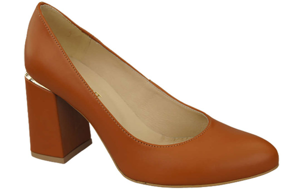 Dámská obuv Červená přírodní kůže 179 ElitaBut