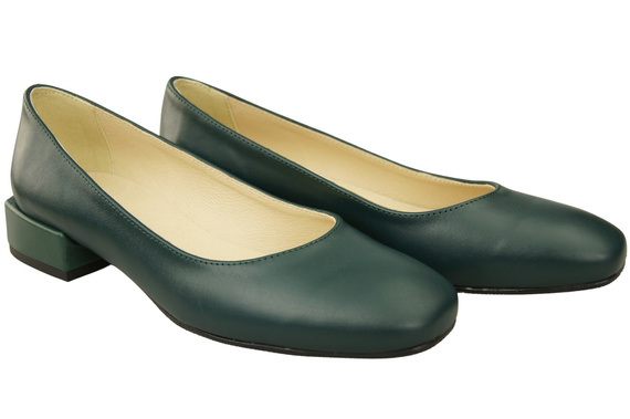 Pohodlná dámská obuv Malachite Flat pumps Natural leather 204 ElitaBut