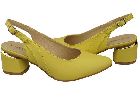 Dámská obuv Lemon Sandály z přírodní kůže 196 ElitaBut