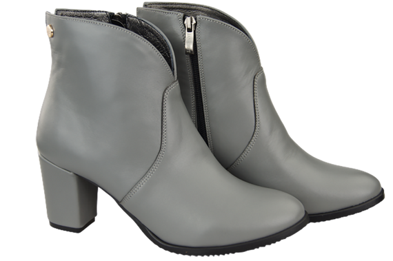 Dámské kozačky Ash leather Jaro/Podzim přírodní kůže 152 L ElitaBut