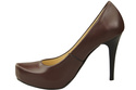 Dámská obuv Chocolate Stiletto pumps přírodní kůže 205 ElitaBut