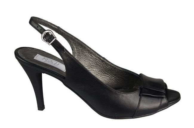 Dámská obuv Přírodní kůže Sandály Black 780 ElitaBut