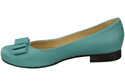 Dámské baletní boty Natural Leather Turquoise 702 ElitaBut