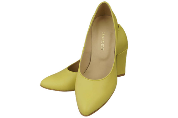 Dámská obuv Lemon leather pumps 170 ElitaBut
