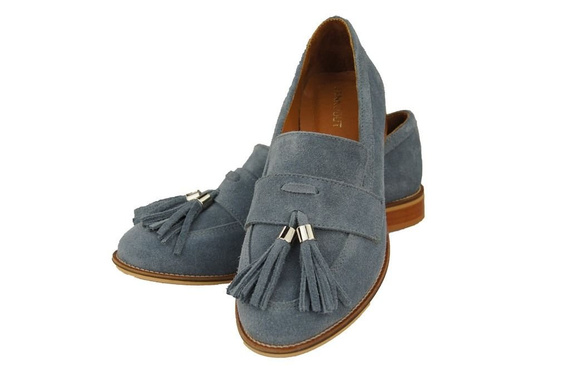 Dámské mokasíny z přírodní kůže Ash 134 ElitaBut