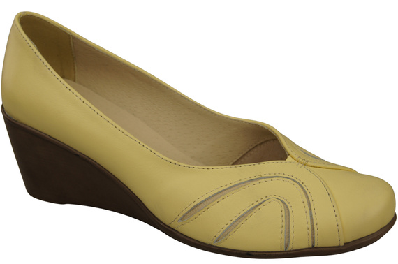 Banana Leather Dámské boty z přírodní kůže 828 ElitaBut