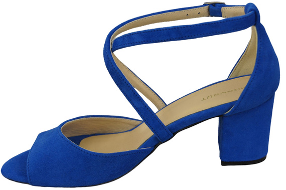 Dámská obuv Azure leather Suede sandals 111 ElitaBut