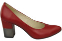Dámská obuv Červené lodičky Přírodní kůže 144 ElitaBut