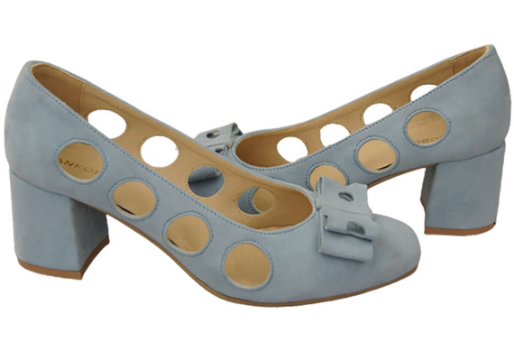 Dámská obuv Pumpkins Bright Blue Přírodní semišová kůže 182 ElitaBut