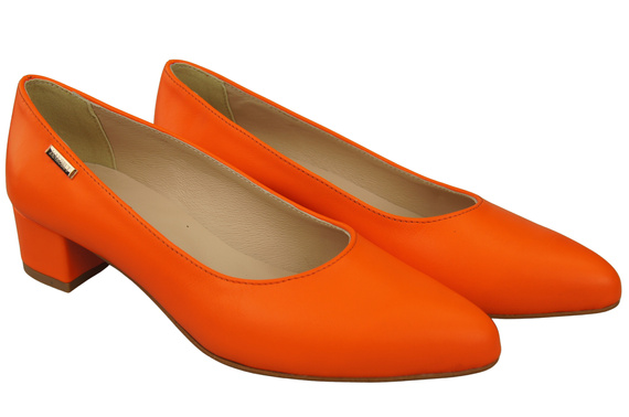 Dámské lodičky Orange s nízkým podpatkem nadčasová elegance a pohodlí 220 ElitaBut