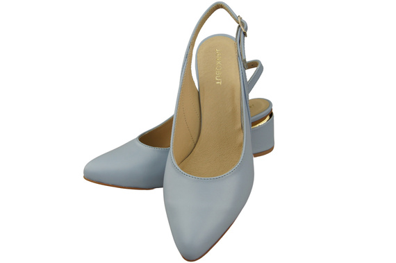 Dámská obuv Sandály Light Blue Natural Leather 196 ElitaBut