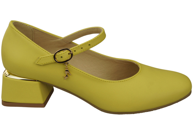 Dámská obuv Lemon leather strap pumps 202 ElitaBut