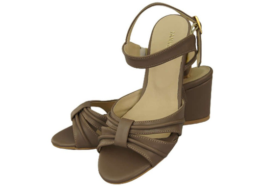 Dámská obuv Sandály Cappuccino Přírodní kůže 168 ElitaBut