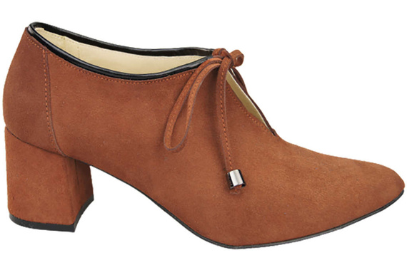 Dámská obuv Chestnut přírodní velurová kůže 183 ElitaBut