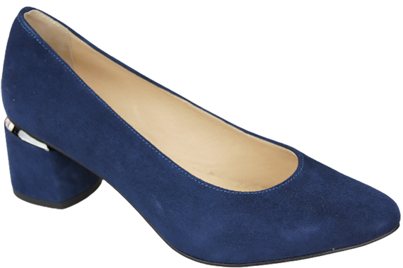 Dámská obuv Navy blue Přírodní semišová kůže 143 Z ElitaBut