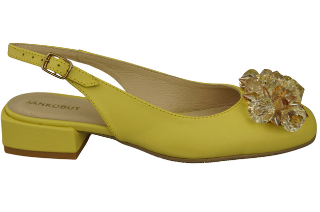 Dámská obuv Lemon Sandály s krystaly Přírodní kůže 215 ElitaBut