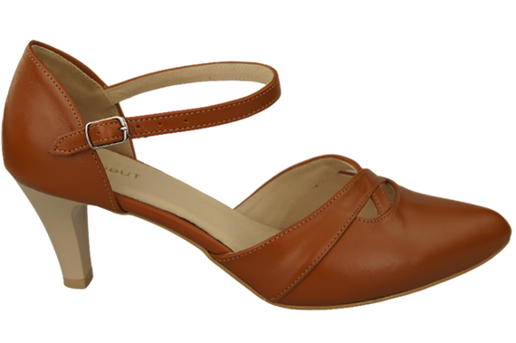 Dámská obuv Červené sandály Přírodní kůže 151 ElitaBut