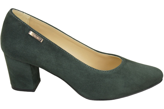Dámská obuv Graphite Natural Leather Suede pumps 106 ElitaBut