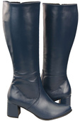 Dámské kozačky Classic přírodní kůže Navy blue 175 ElitaBut