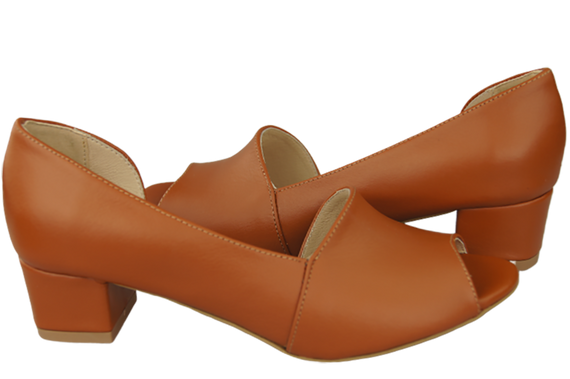 Dámská obuv Červené sandály Přírodní kůže 147 ElitaBut