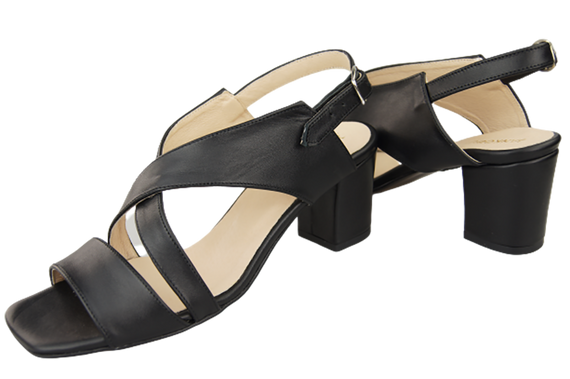 Dámská obuv Sandály Černá přírodní kůže 149 ElitaBut