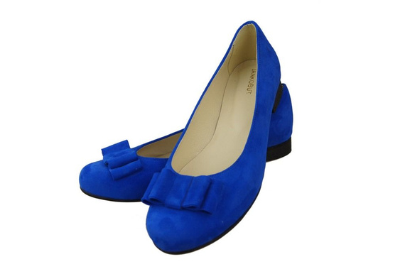 Dámské baleríny Azure Natural Leather 126 ElitaBut