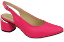 Dámská obuv Sandály Neon Pink Natural Leather 196 ElitaBut