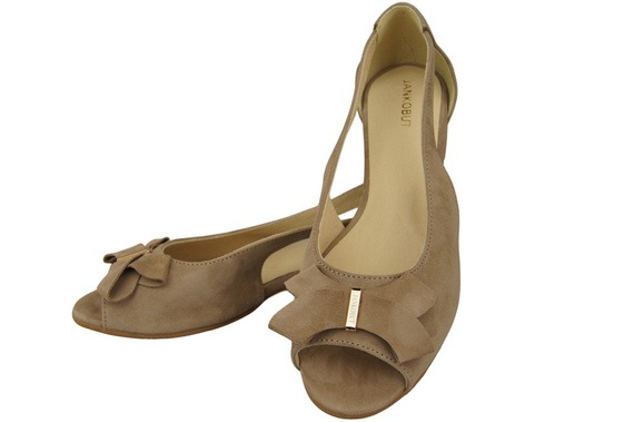 Dámské sandály Cappuccino Dark Natural Suede Leather 994 s kombinací stylu a pohodlí ElitaBut