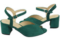 Dámská obuv Malachite Natural Leather Suede Sandals 185 ElitaBut