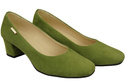 Pohodlná dámská obuv Pistachio Natural Leather Suede 172 Od ElitaBut