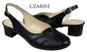 Dámská obuv Přírodní kůže Sandály Black 842 ElitaBut