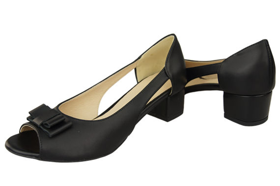 Dámská obuv Sandály Černá přírodní kůže 145 ElitaBut