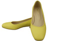 Ploché dámské boty Lemon pumps Ornamental heel Natural leather 209 ElitaBut
