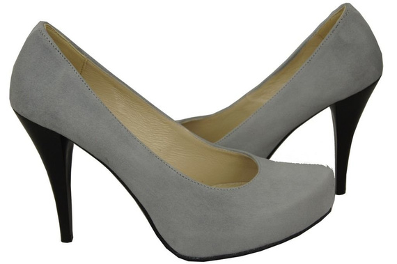 Dámská obuv Ash Leather Suede pumps 644 ElitaBut