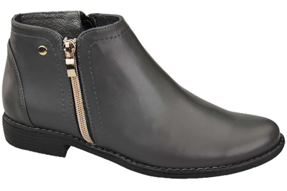 Dámská obuv Graphite Boots Warmed Natural Leather 872 Z Elitabut