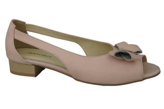 Dámská obuv Sandály Powder Pink Natural Leather 994 ElitaBut