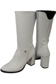 Obuv Dámské boty White to Half Calf přírodní kůže 189 ElitaBut