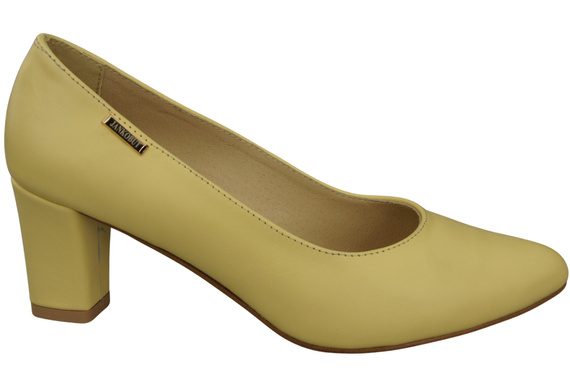 Klasické hladké boty Dámské lodičky Banana Natural Leather 213 ElitaBut