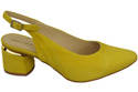 Dámské sandály z přírodní semišové kůže Lemon Elegance and Comfort 196 From ElitaBut