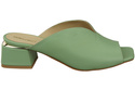 Dámská obuv Mint Leather Heeled Flip Flops 210 ElitaBut