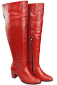 Dámské boty Red Musketeers High over the knee natural leather 190 ElitaBut
