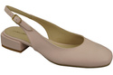 Dámská obuv Sandály Pink Powder Flat Heel Natural Leather 206 ElitaBut