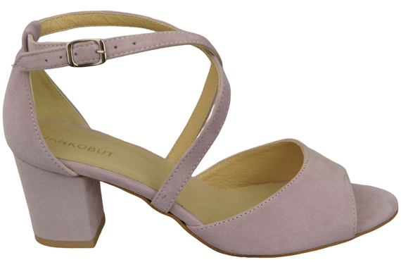 Dámská obuv Sandály Bright Lilac Natural Leather 111 ElitaBut