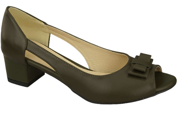 Dámská obuv Olive Leather Sandals 145 ElitaBut