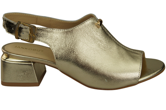 Dámská obuv Sandály Zlatá přezka Přírodní kůže 198 ElitaBut